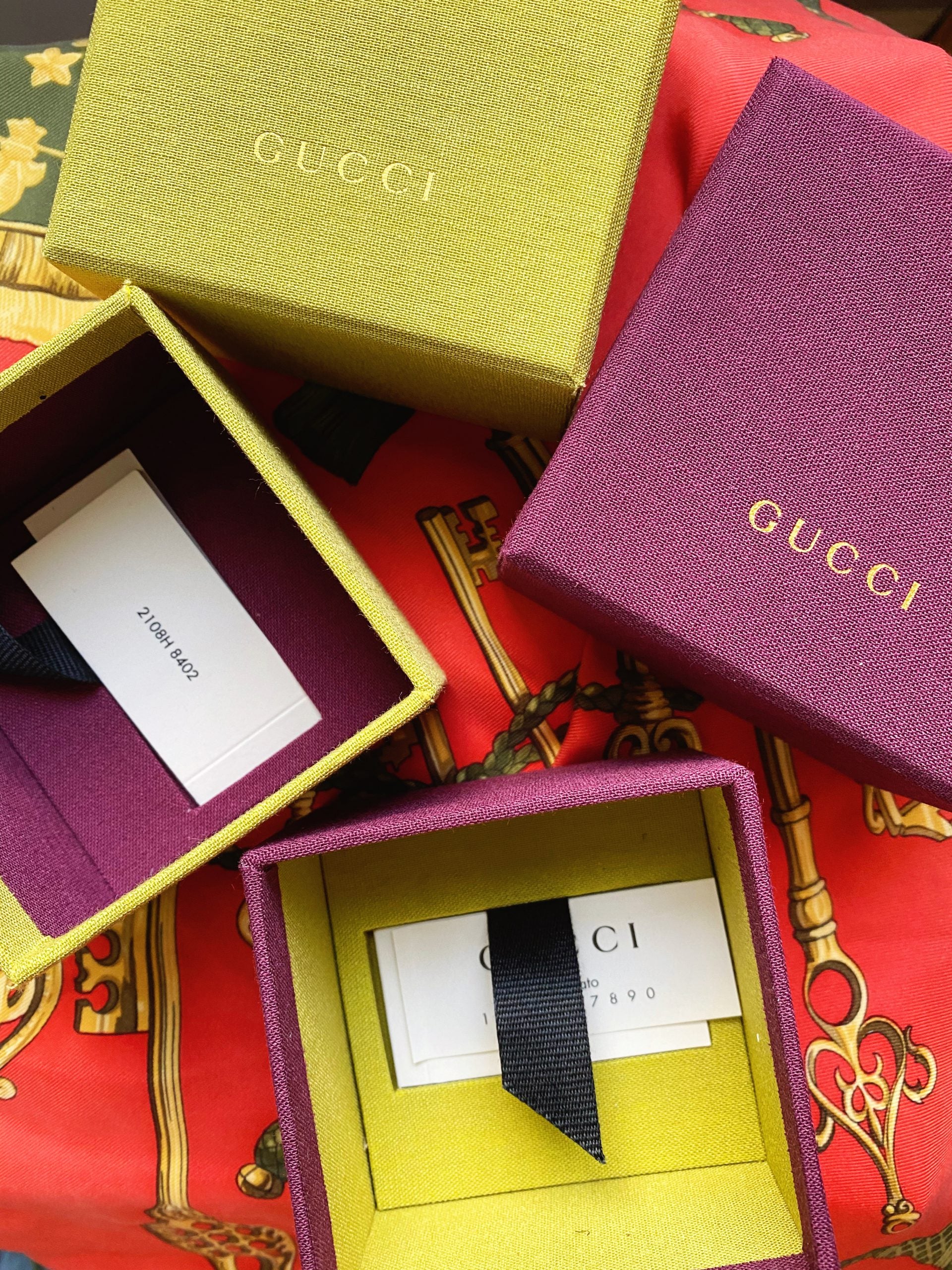 Authentic Gucci Jewelry Empty Box 