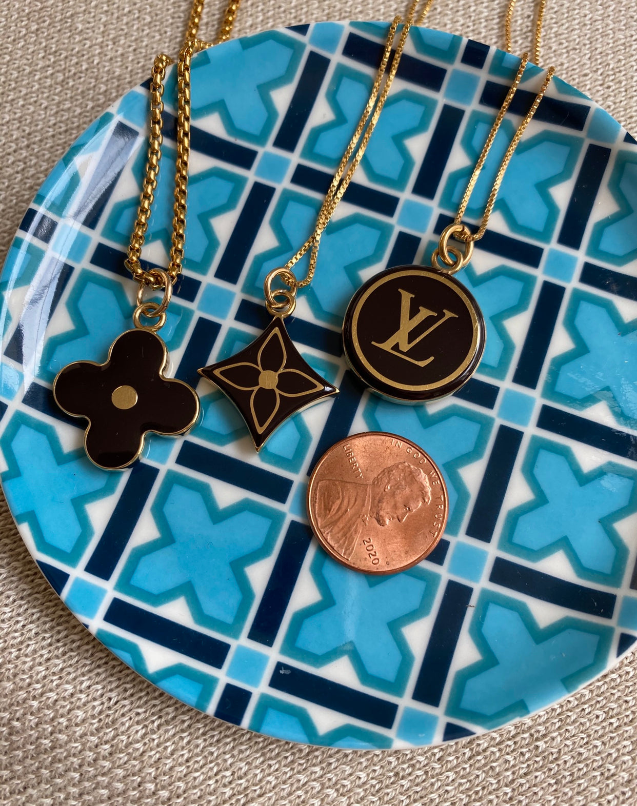 Repurposed Louis Vuitton charm – slashKnots