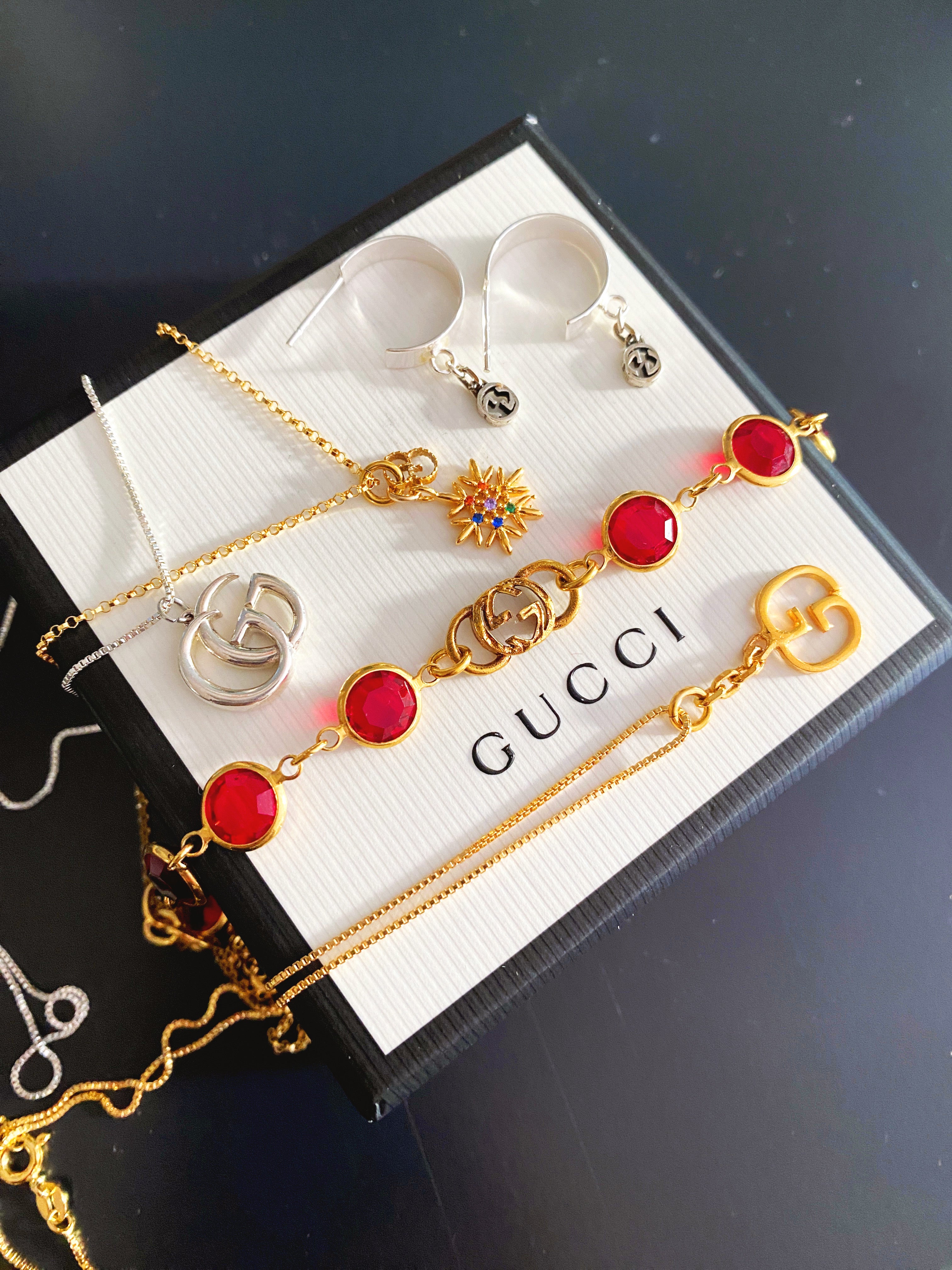 Gucci jewelry set sale