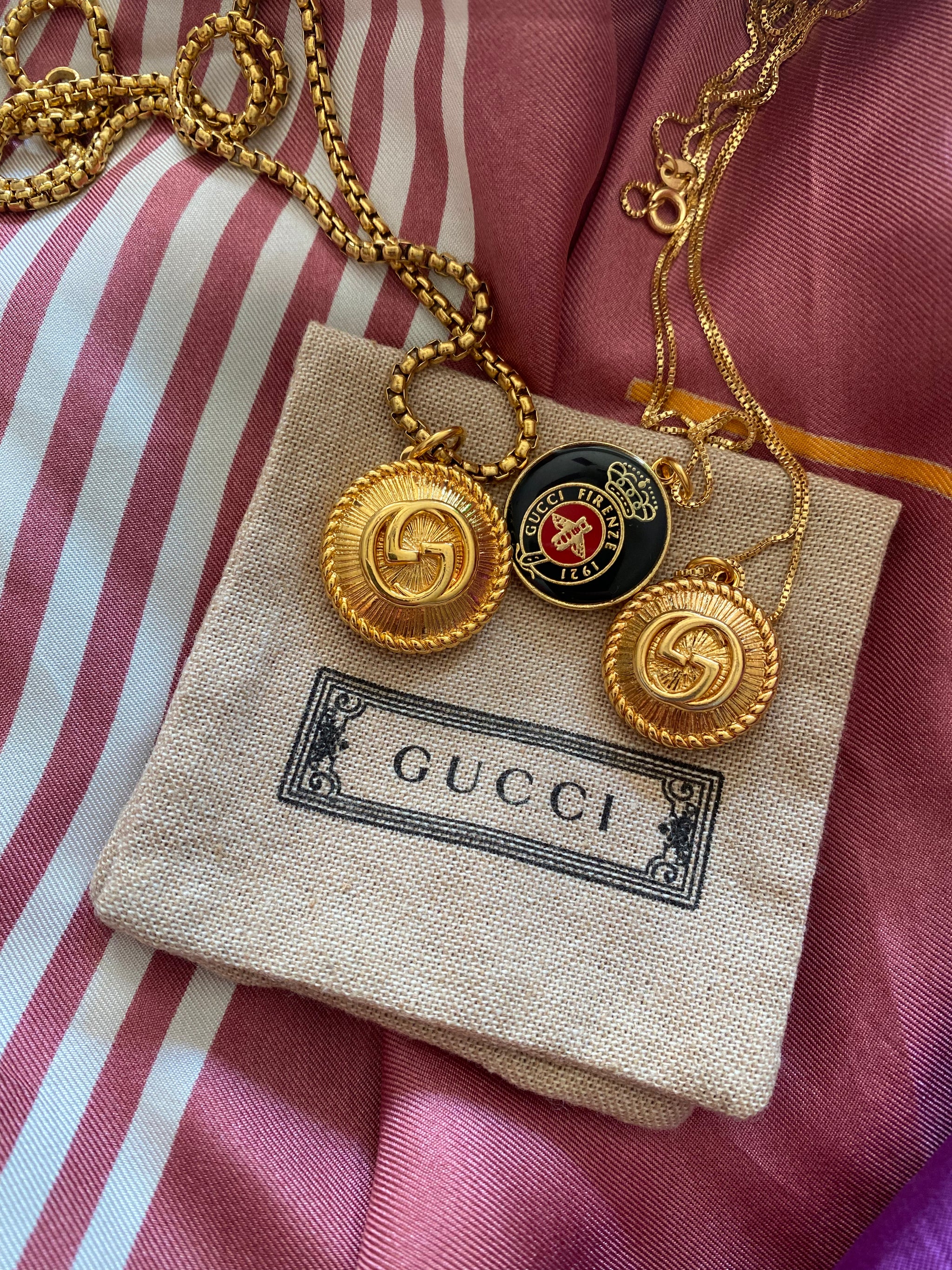 Vintage gucci necklace top