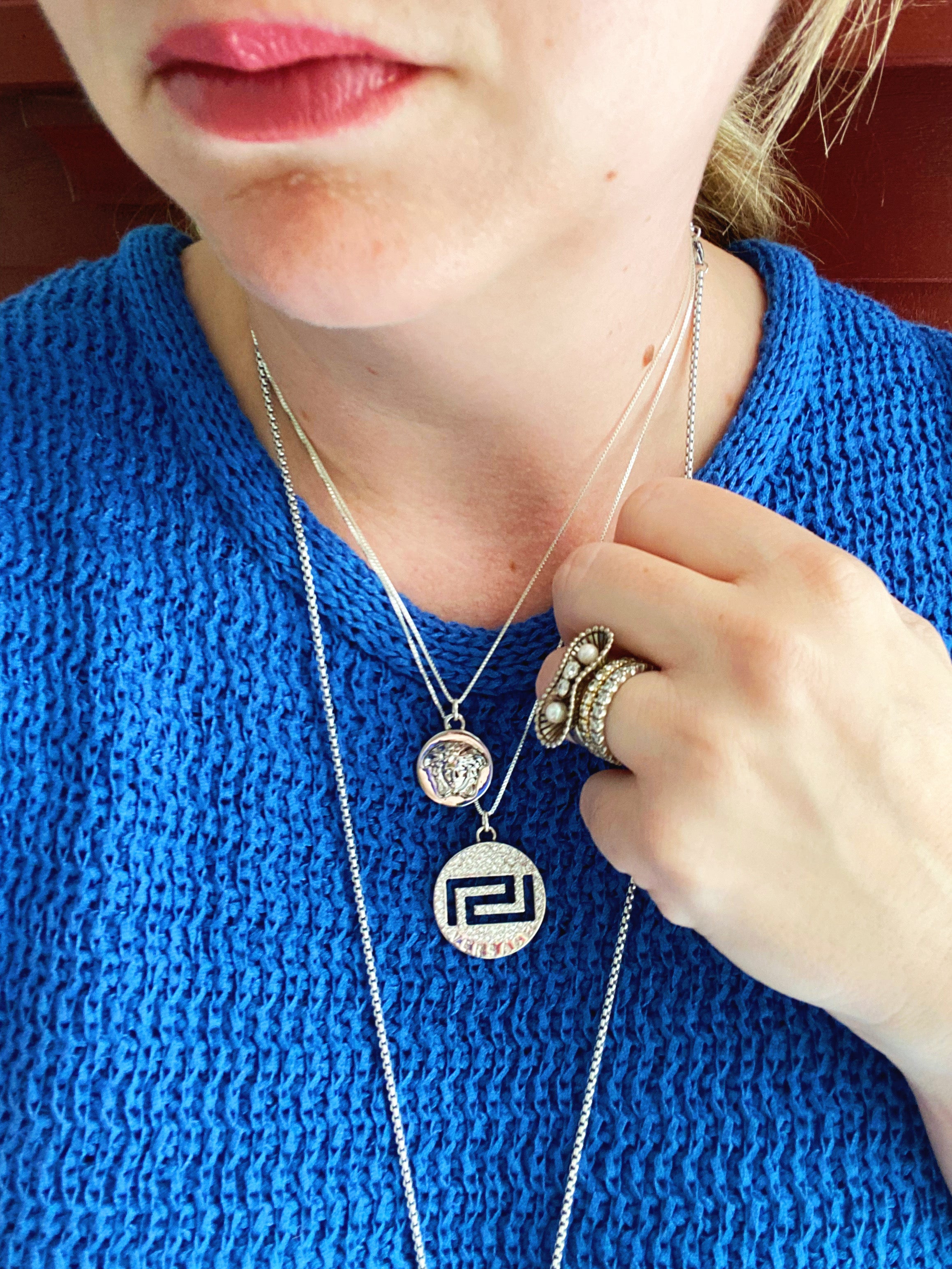 Coin Necklace Jewelmer La Chance Necklace Price Jewelmer Good Luck