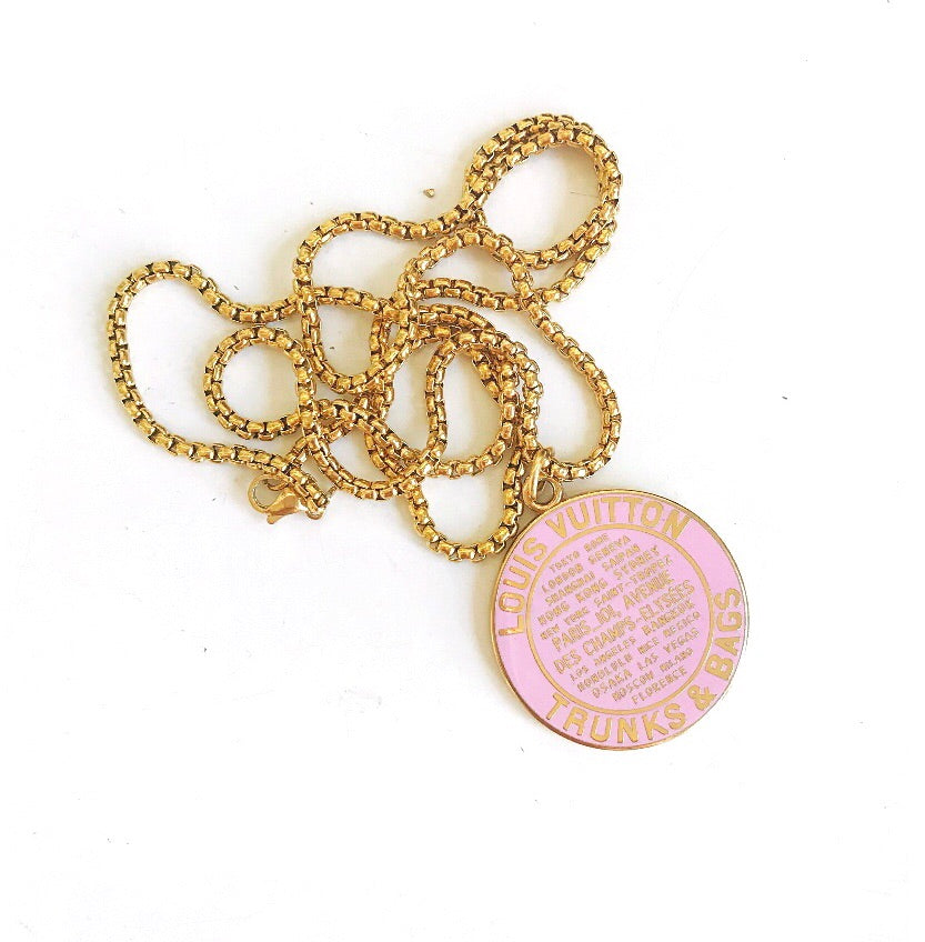 Louis Vuitton Repurposed Charm Necklaces – Reluxe Vintage