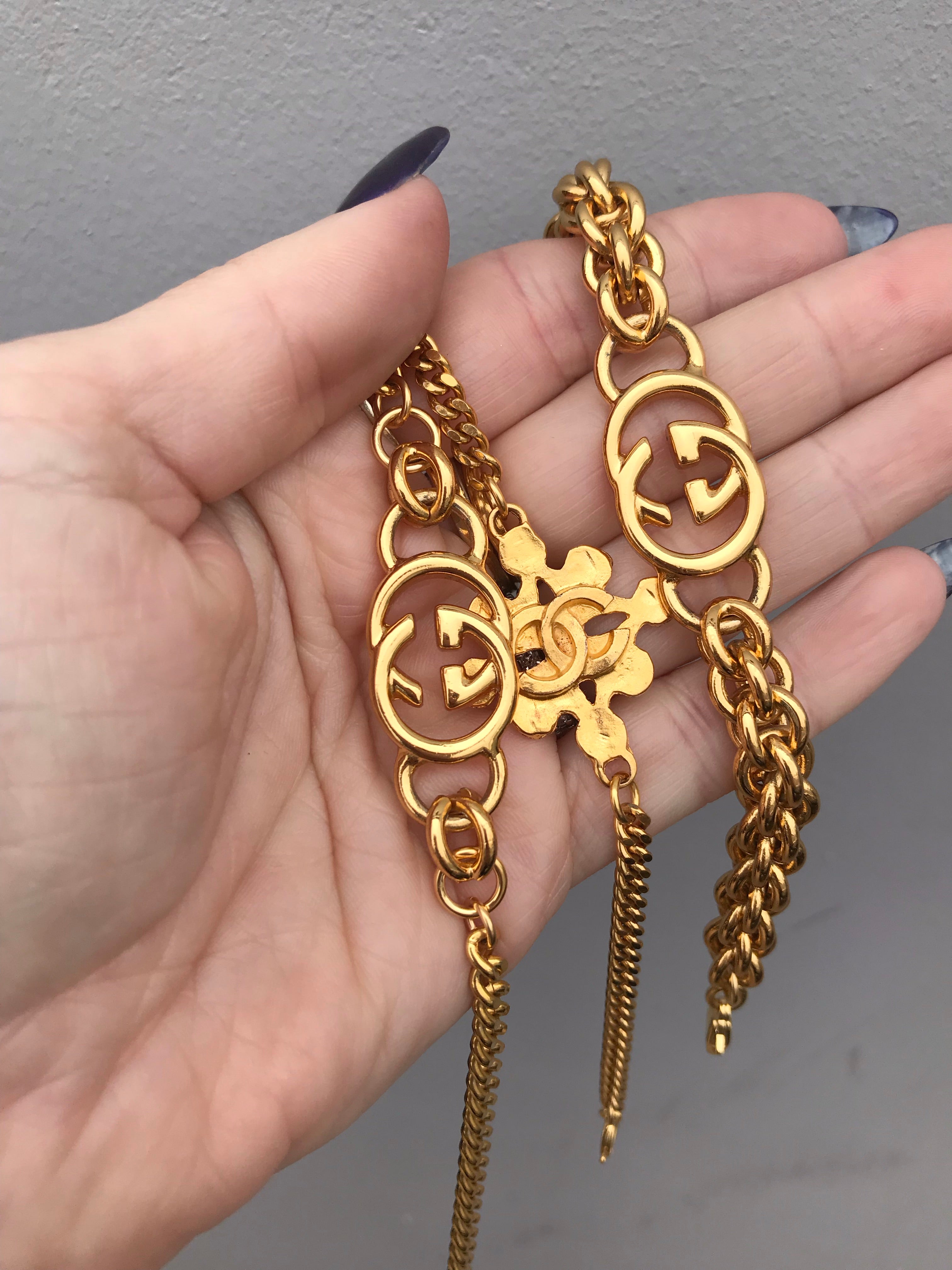 Rare Find* Repurposed Gucci Strawberry Charm Bracelet – DesignerJewelryCo