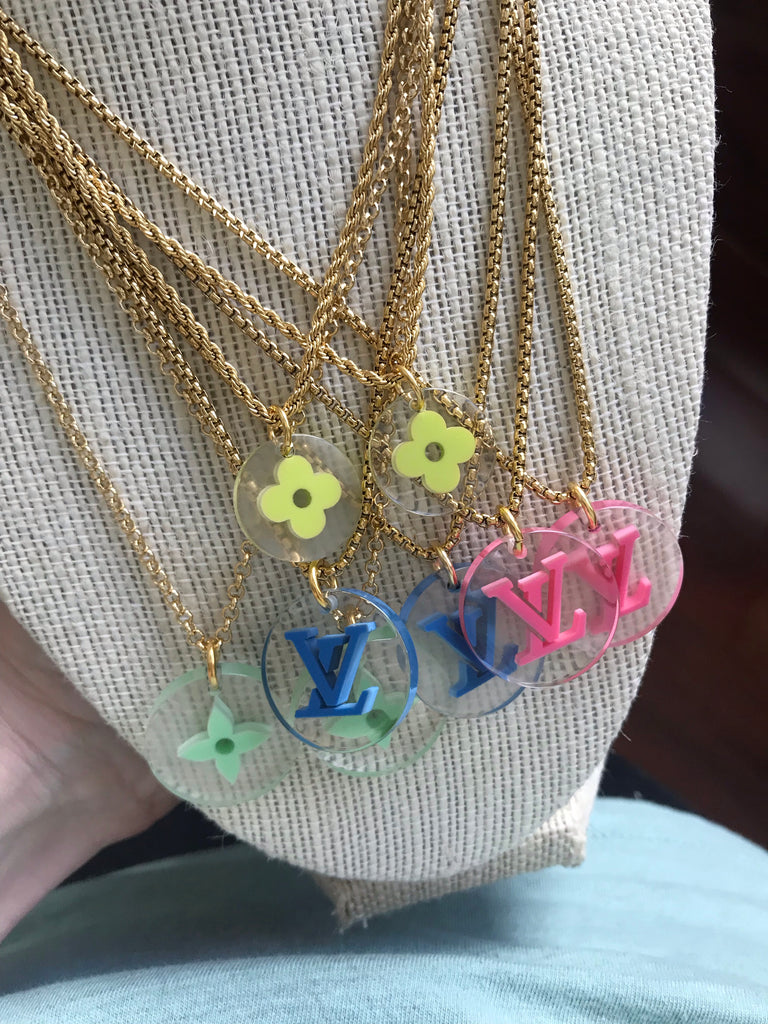 Louis Vuitton Repurposed Charm Necklaces – Reluxe Vintage