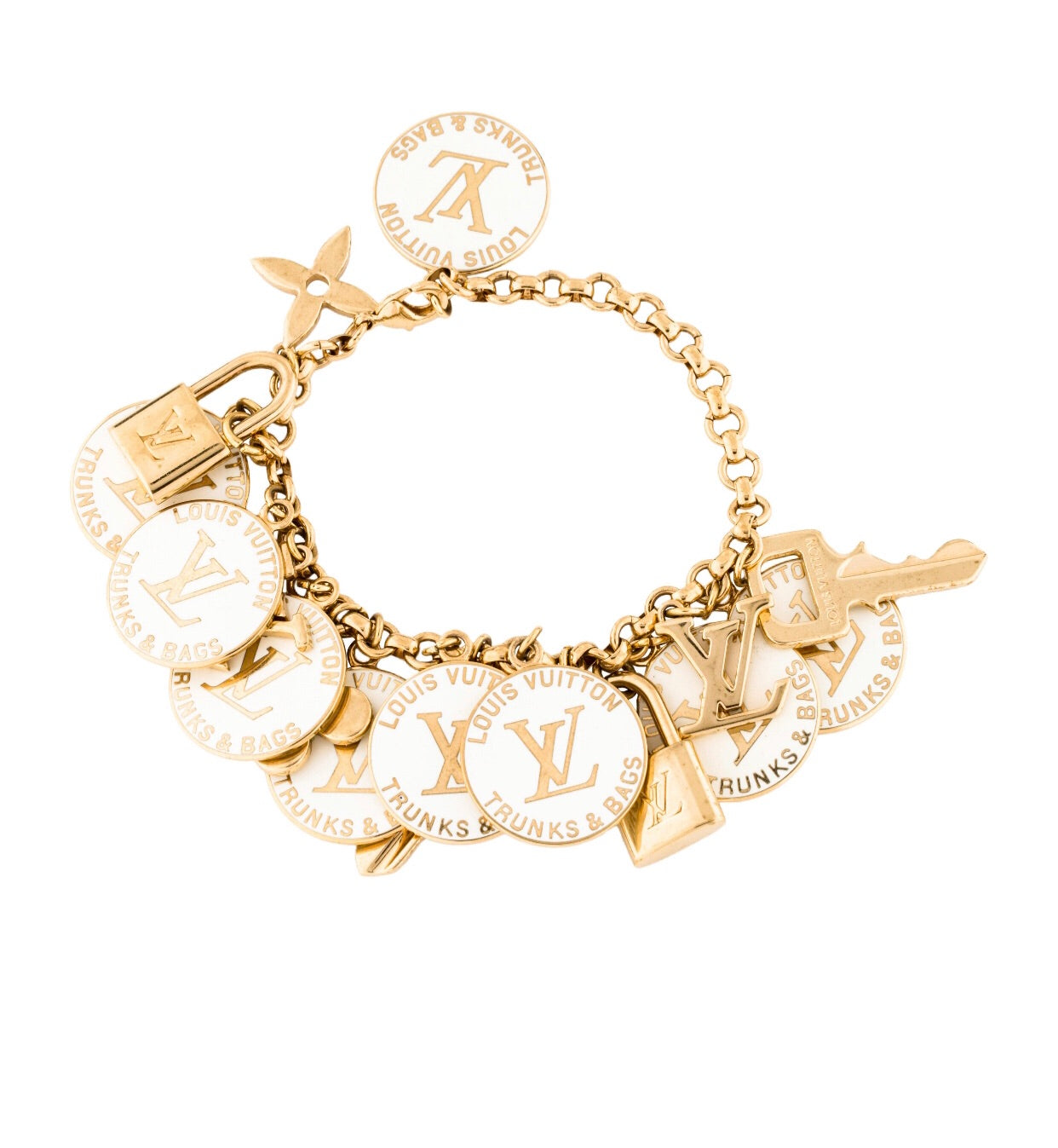 Repurposed Rare Louis Vuitton Heart & Wings Charm Necklace –  DesignerJewelryCo