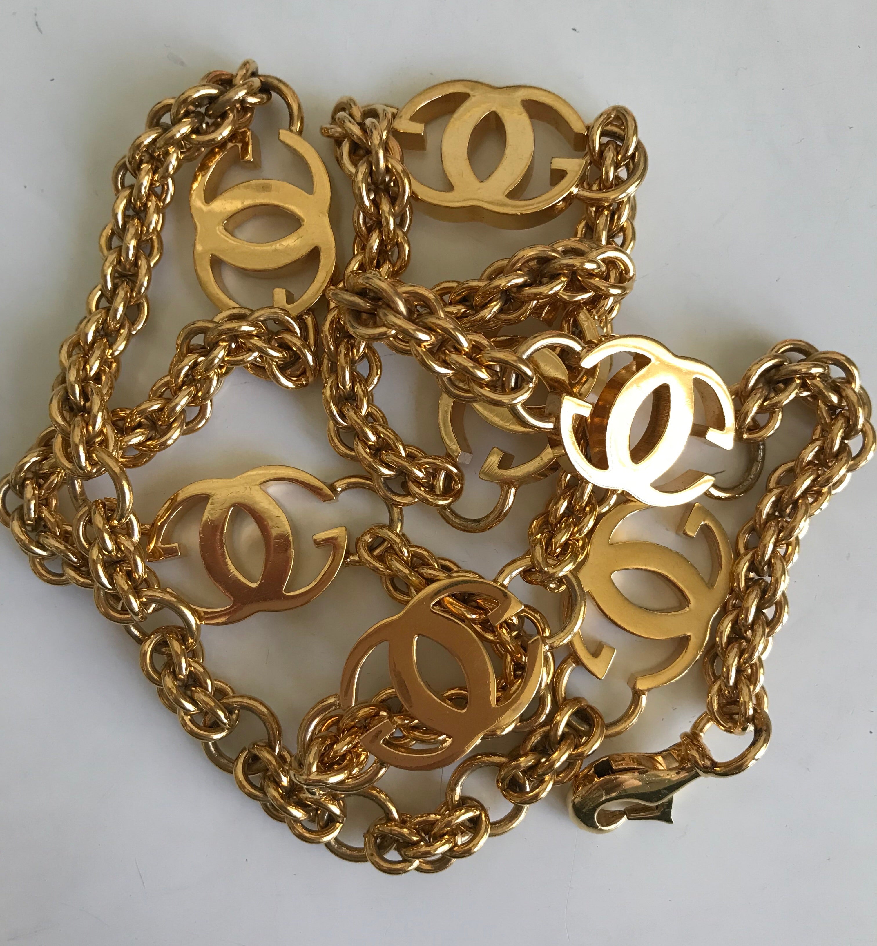 Huge Gold Louis Vuitton Charm Chunky Bracelet – Old Soul Vintage